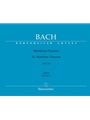 St Matthew Passion - Orch 2, Organ