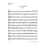 Jesu, meine Freude for five-part Mixed choir E minor BWV 227 -Motet-