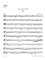 Jesu, meine Freude for five-part Mixed choir E minor BWV 227 -Motet-