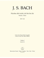 Fuerchte dich nicht, ich bin bei dir for two four-part Mixed choirs A major BWV 228 -Motet-