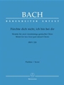 Furchte Dich Nicht Ich Bin Bei Dir - (Bwv 228)