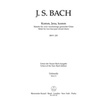 Komm, Jesu, komm BWV 229 -Motet for two four-part Mixed choirs-