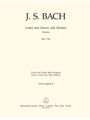 Lobet den Herrn, alle Heiden BWV 230 -Motet for vier-Part Mixed Choir-