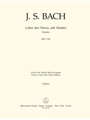 Lobet den Herrn, alle Heiden BWV 230 -Motet for Vier-Part Mixed Choir