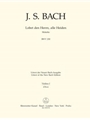 Lobet den Herrn, alle Heiden BWV 230 -Motet for vier-Part Mixed Choir-
