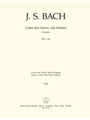 Lobet den Herrn, alle Heiden BWV 230 -Motet for vier-Part Mixed Choir-