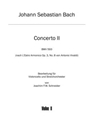 Concerto for Violoncello, Strings and Basso continuo A minor (after BWV 593)