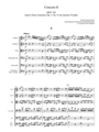 Concerto for Violoncello, Strings and Basso continuo A minor (after BWV 593)