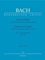 Concerto for three Violins, Strings and Basso continuo D major (reconstructed from BWV 1064)