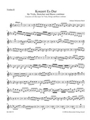 Concerto for Viola, Strings and Basso continuo E-flat major -Reconstruction after the Cantatas BWV 1