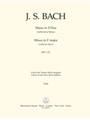 Mass F major BWV 233 "Lutheran Mass 1"