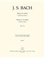 Mass A major BWV 234 "Lutheran Mass 2"