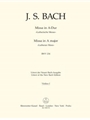 Mass A major BWV 234 "Lutheran Mass 2"