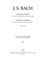 Concerto for 2 Violins BWV 1043 - Viola part