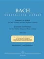 Concerto For 2 Violins  Bwv 1043  D Min