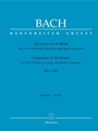 Concerto for 2 Violins BWV 1043 - full score