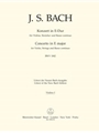 Concerto for Violin, Strings and Basso Continuo E major BWV 1042