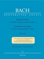 Concerto In E Major  Bwv1042