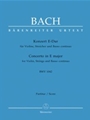 Concerto In E Major  BWV 1042