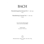 Brandenburg Concerto No. 1 and Original Version "Sinfonia" F major BWV 1046, BWV 1046a