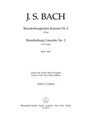 Brandenburg Concerto Nr. 2 F major BWV 1047