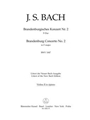 Brandenburg Concerto Nr. 2 F major BWV 1047