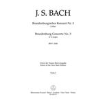 Brandenburg Concerto Nr. 3 G major BWV 1048