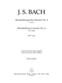 Brandenburg Concerto Nr. 4 G major BWV 1049
