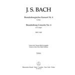 Brandenburg Concerto Nr. 4 G major BWV 1049