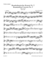 Brandenburg Concerto No. 5 and Concerto No. 5 "Early Version" D major BWV 1050, BWV 1050a