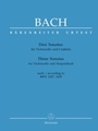 3 Sonatas For Cello & Harpsichord