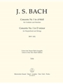 Concerto for Harpsichord and Strings no. 1 D minor BWV 1052