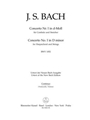 Concerto for Harpsichord and Strings no. 1 D minor BWV 1052
