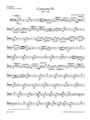 Concerto for Harpsichord and Strings Nr. 4 A major BWV 1055