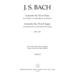 Concerto for Harpsichord, two Recorders and Strings Nr. 6 F major BWV 1057