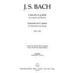 Concerto for Harpsichord and Strings G minor BWV 1058
