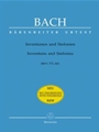 2 & 3 Part Inventions & Sinfonias  (with fingering)