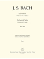 Orchestral Suite (Overture) D major BWV 1068