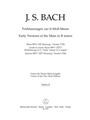 Early Versions of the Mass BWV 232
