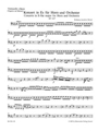 Concerto for Horn und Orchestra Nr. 2 E-flat major K. 417