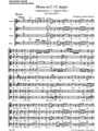 Missa C major K. 220 (196b) "Sparrow Mass"