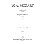 Symphony Nr. 13 F major K. 112