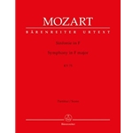 Symphony F major K. 75
