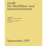 Sonne der Gerechtigkeit (1966) -Choralkonzert fur Blechblasintrumente instr. und Orgel-
