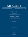 Missa C major K. 220 (196b) "Sparrow Mass" (Arranged for female choir SMezAA)