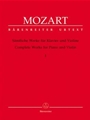 Complete Works For Piano & Violin  Volume 1