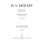 Concerto for Violin und Orchestra D-major K. 271a (271i)