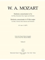 Sinfonia concertante for Oboe, Clarinet, Horn, Bassoon and Orchestra E-flat major K. Anh. I,9 (297b)