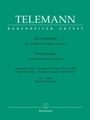 2 Sonatas - D Maj Twv41 - d9;g Maj 41 - g9