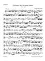 Christus, der ist mein Leben TVWV 1:138 (Chorale Setting)